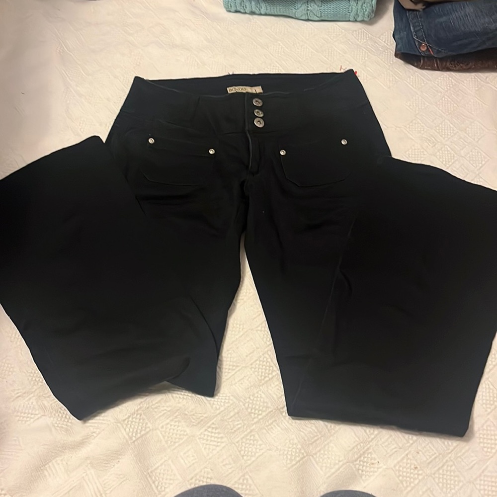 BONGO black jeans flared/straight leg